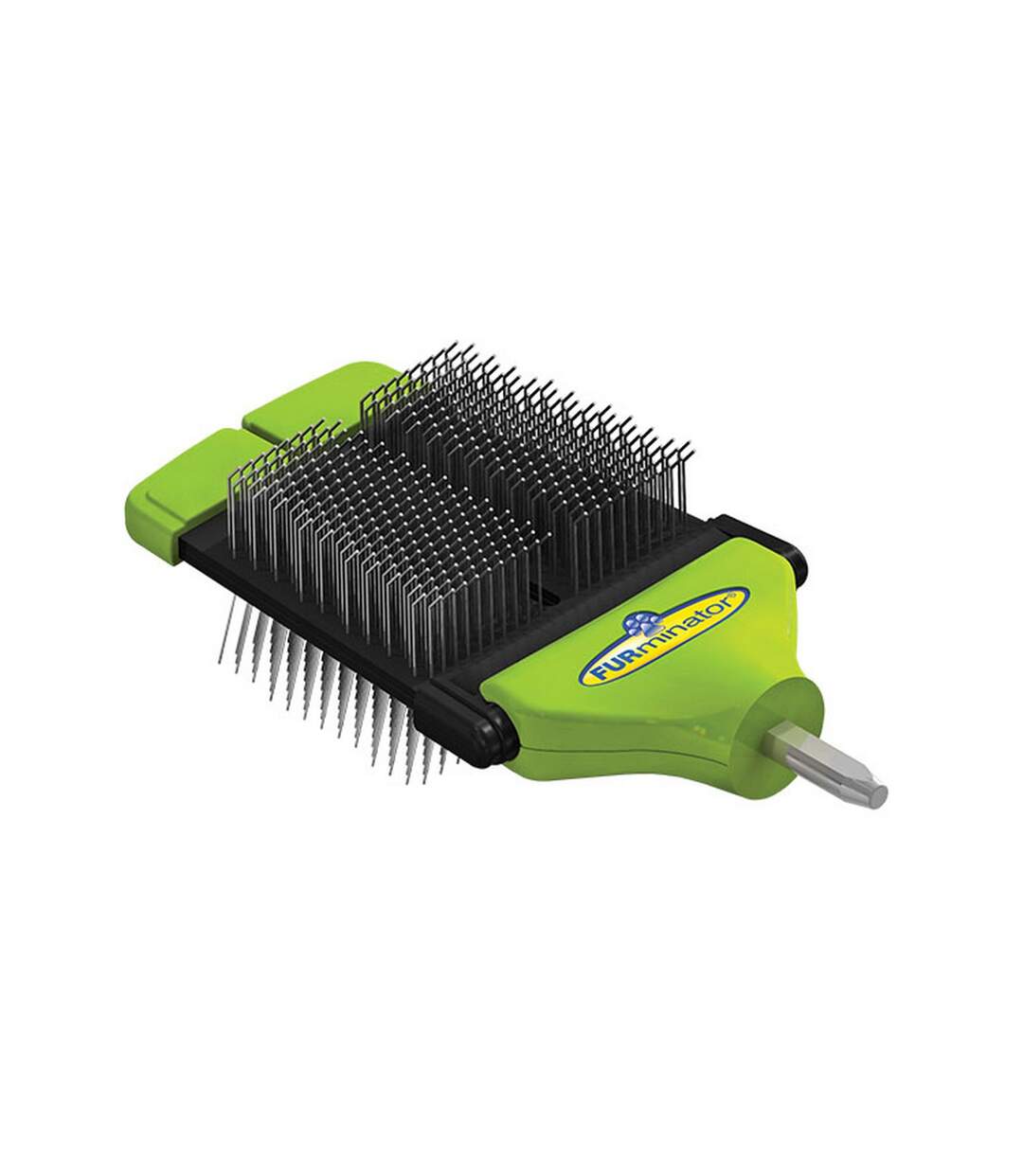 Furflex - Tête de brosse SLICKER (Vert) (Taille unique) - UTVP8855