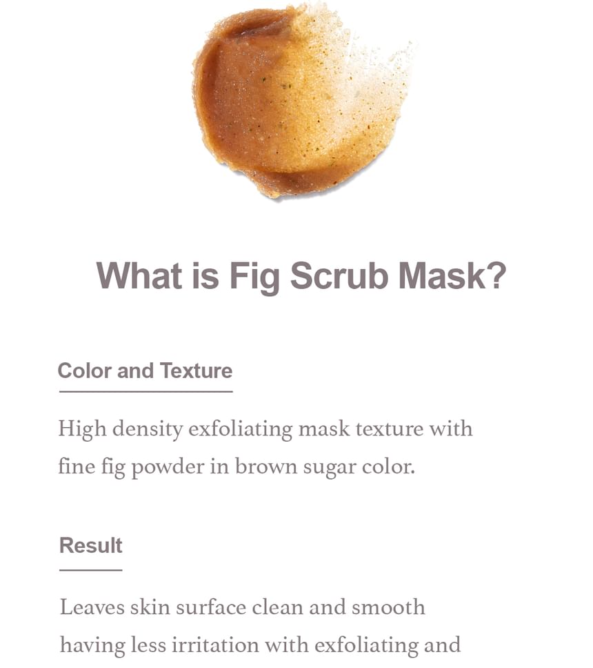 Ik kom uit - Fig Scrub Mask Mini