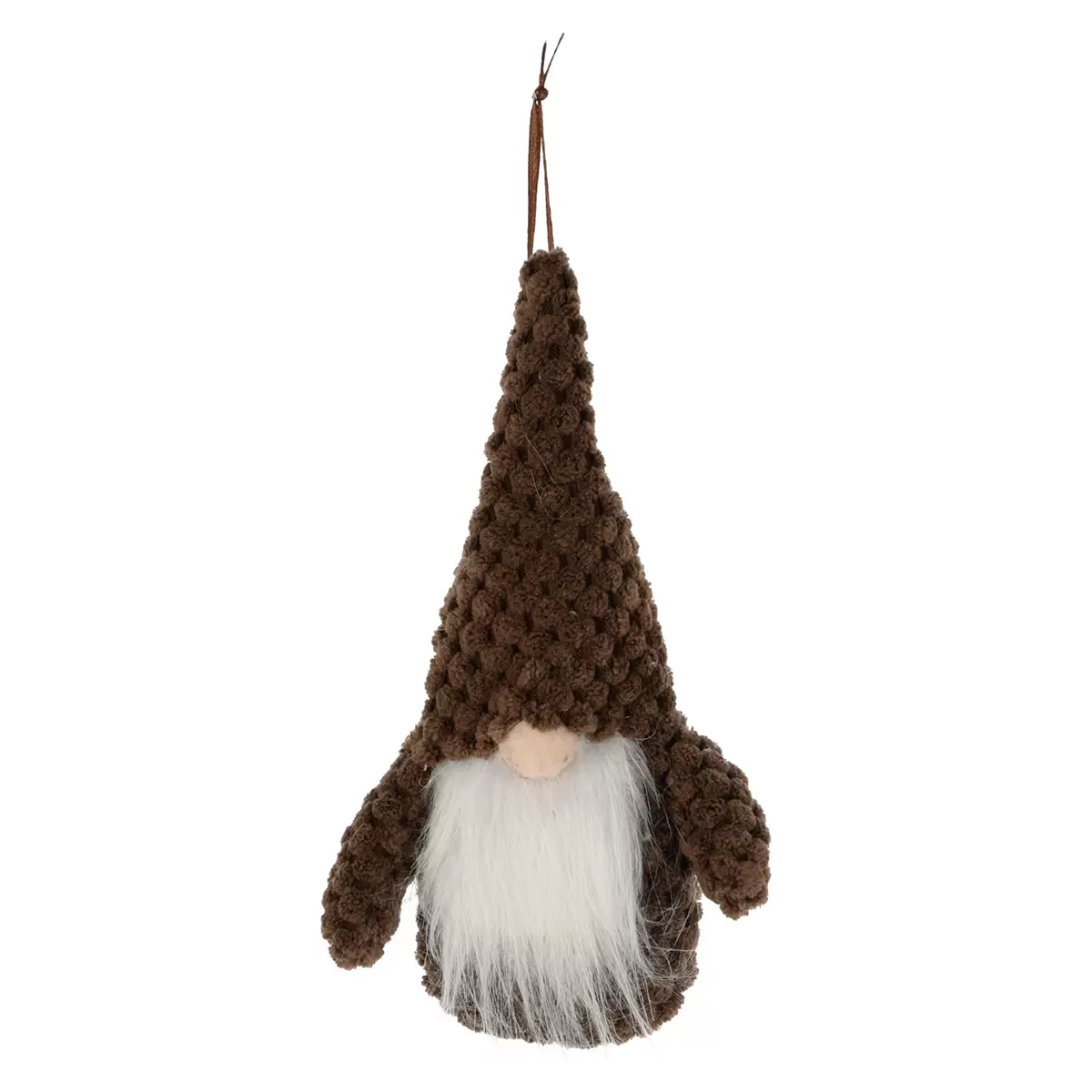 Hängedeko Santa dunkelbraun,beige,braun