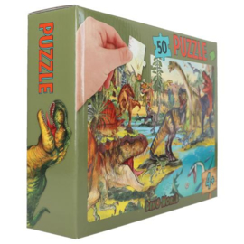 Dino World puzzel 50 stukjes
