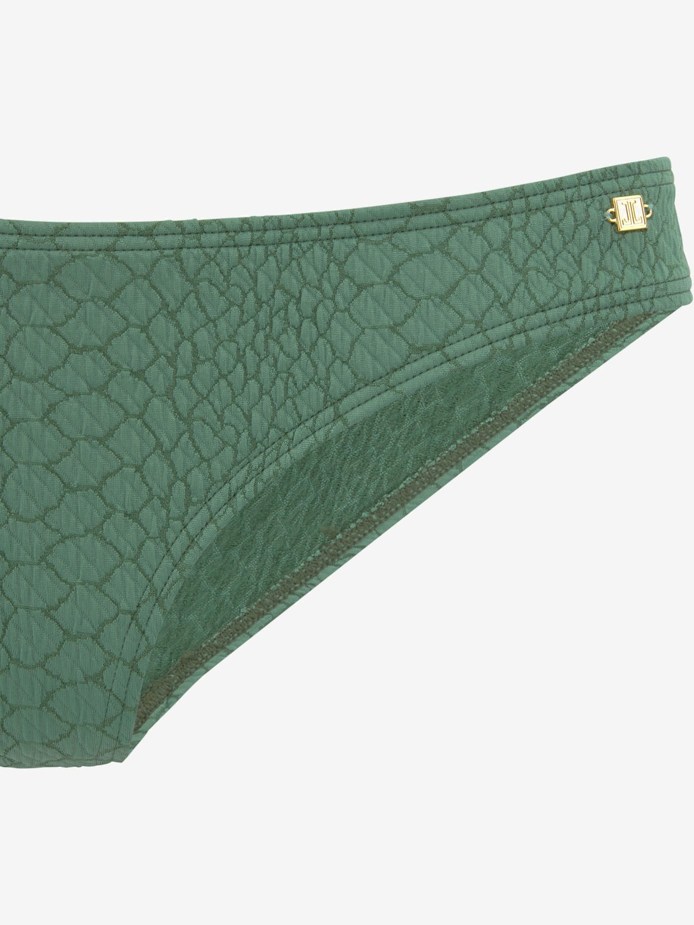 Haut de bikini bustier qualité structurée élégante au look animal