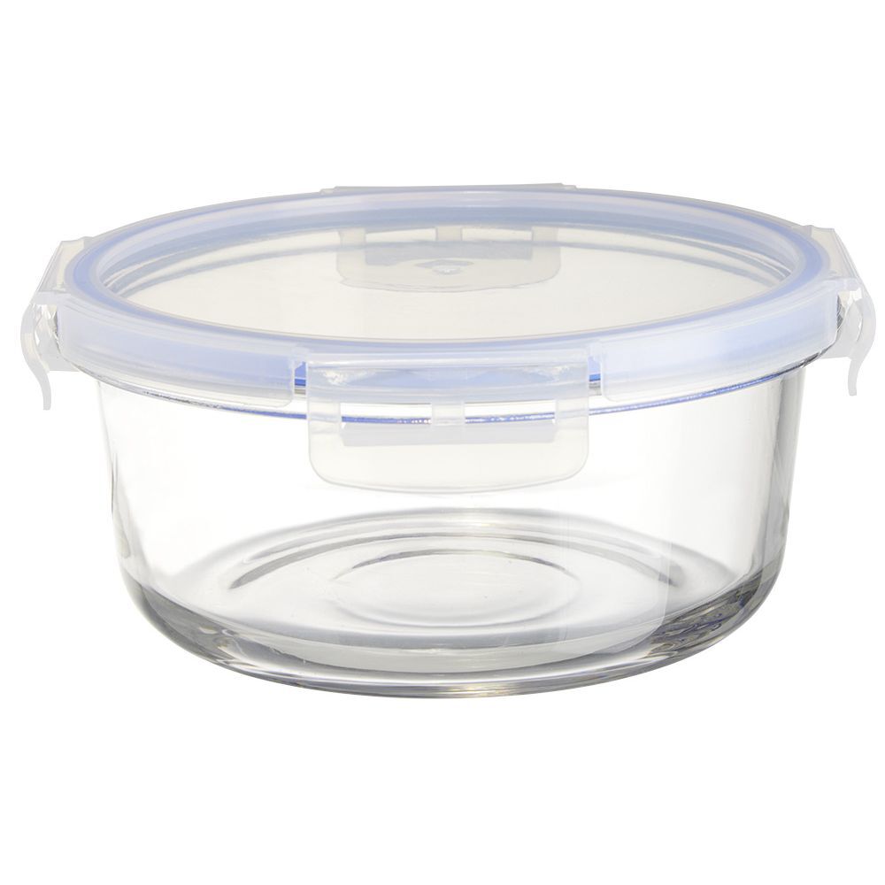 Boîte de conservation ronde en verre 1000 ml