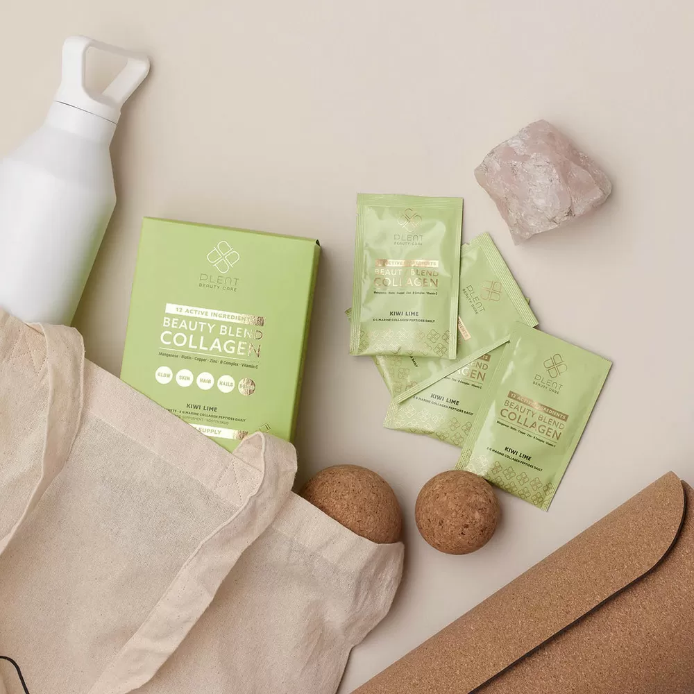 Plent Beauty Blend Collagen Kiwi Lime - 30 sachets