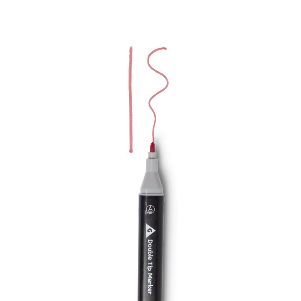 Lot de 36 marqueurs à base d'eau double pointe plastique noir + 3 ans