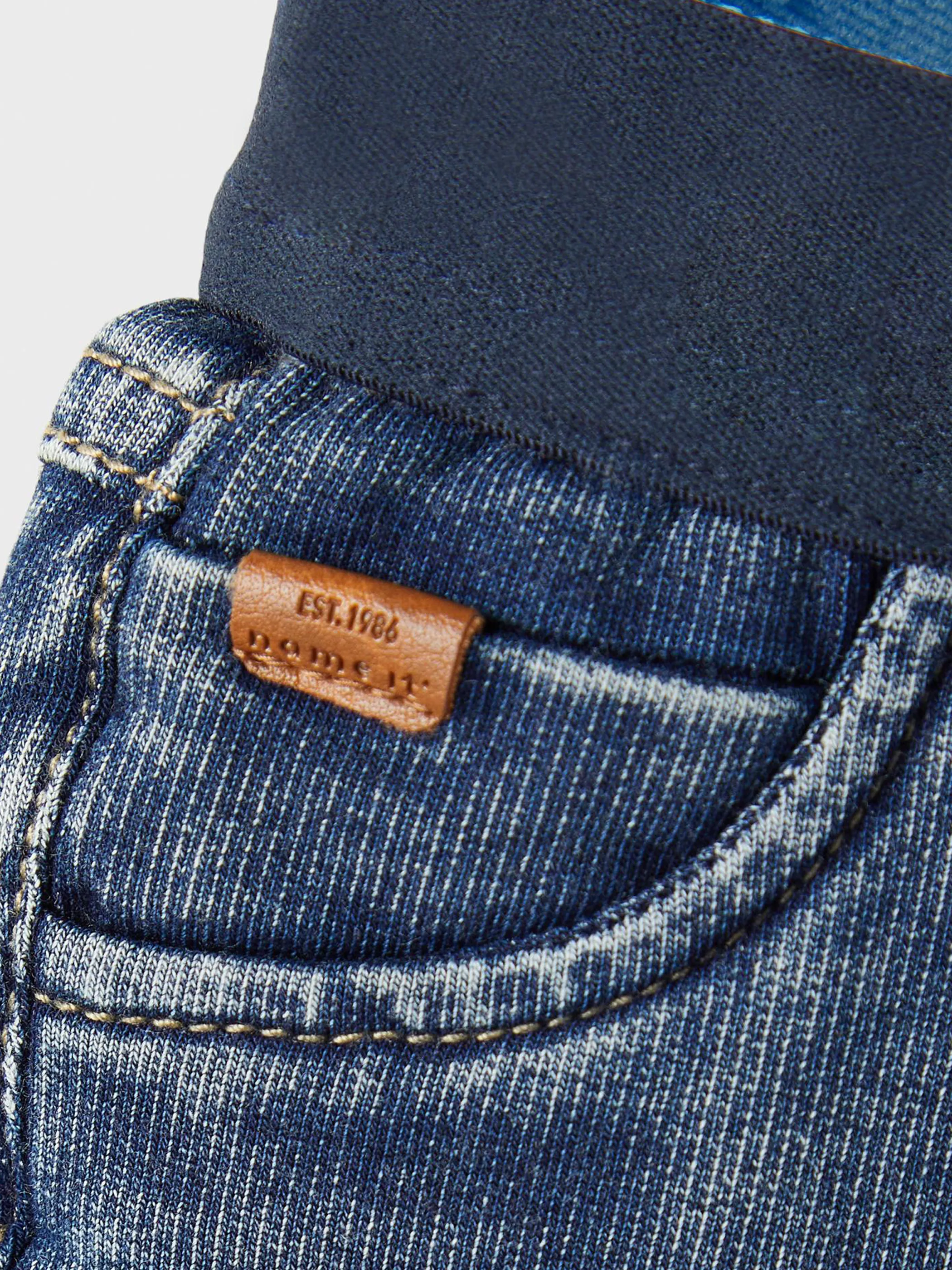 Baby Sweatleggings in Jeansoptik
