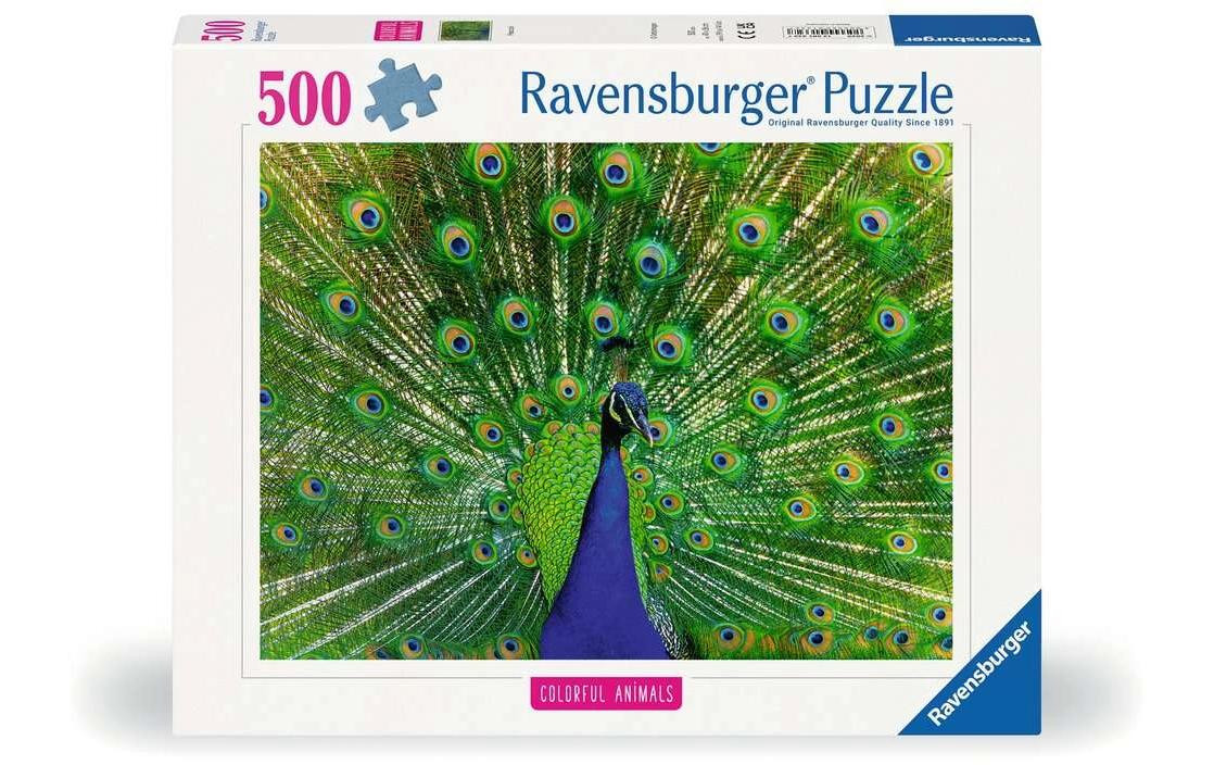 Puzzle PeacockPuzzle-Spiel
