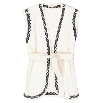 Gilet femme avec ceinture GARCIA