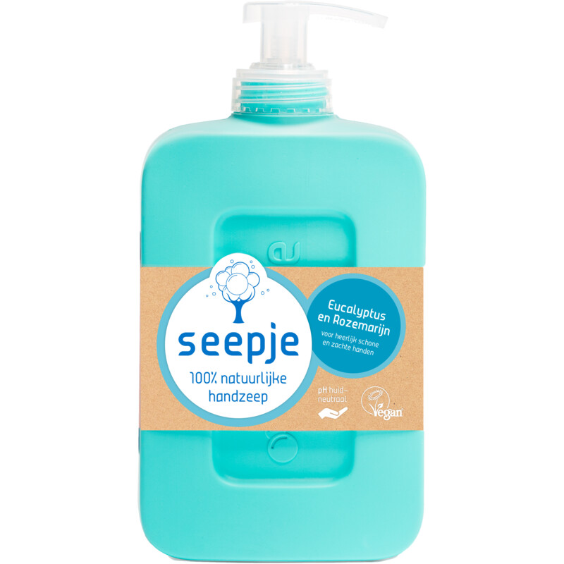 Seepje Handzeep eucalyptus en rozemarijn
