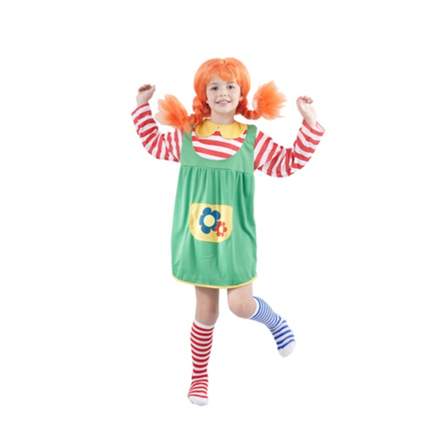 (130-140cm) Fasnachts Kinder Kostüm Freches Mädchen Verkleidung für Motto Partys / Halloween - Bunt