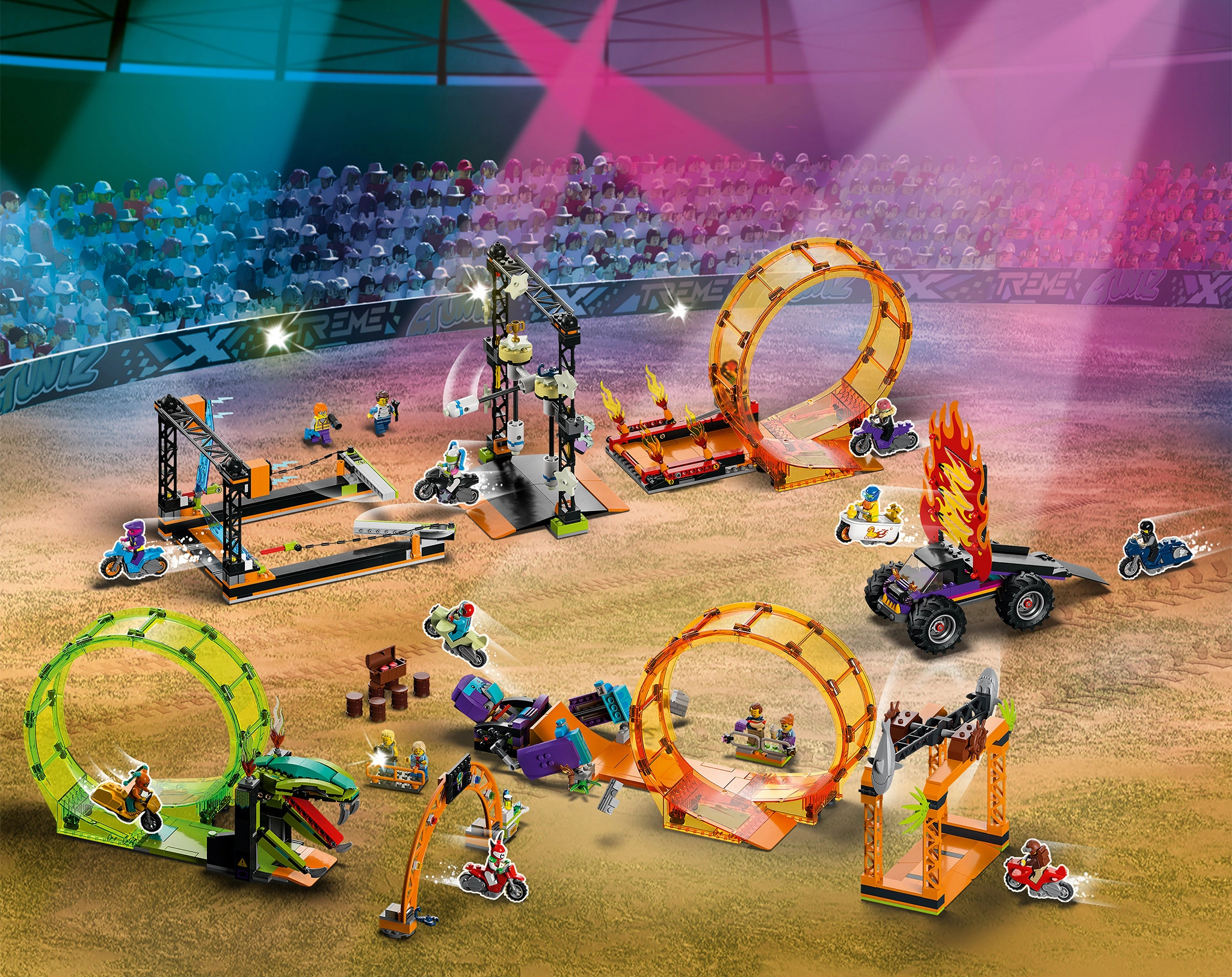 LEGO® City 60338 Stuntz Schimpansen-Stuntlooping