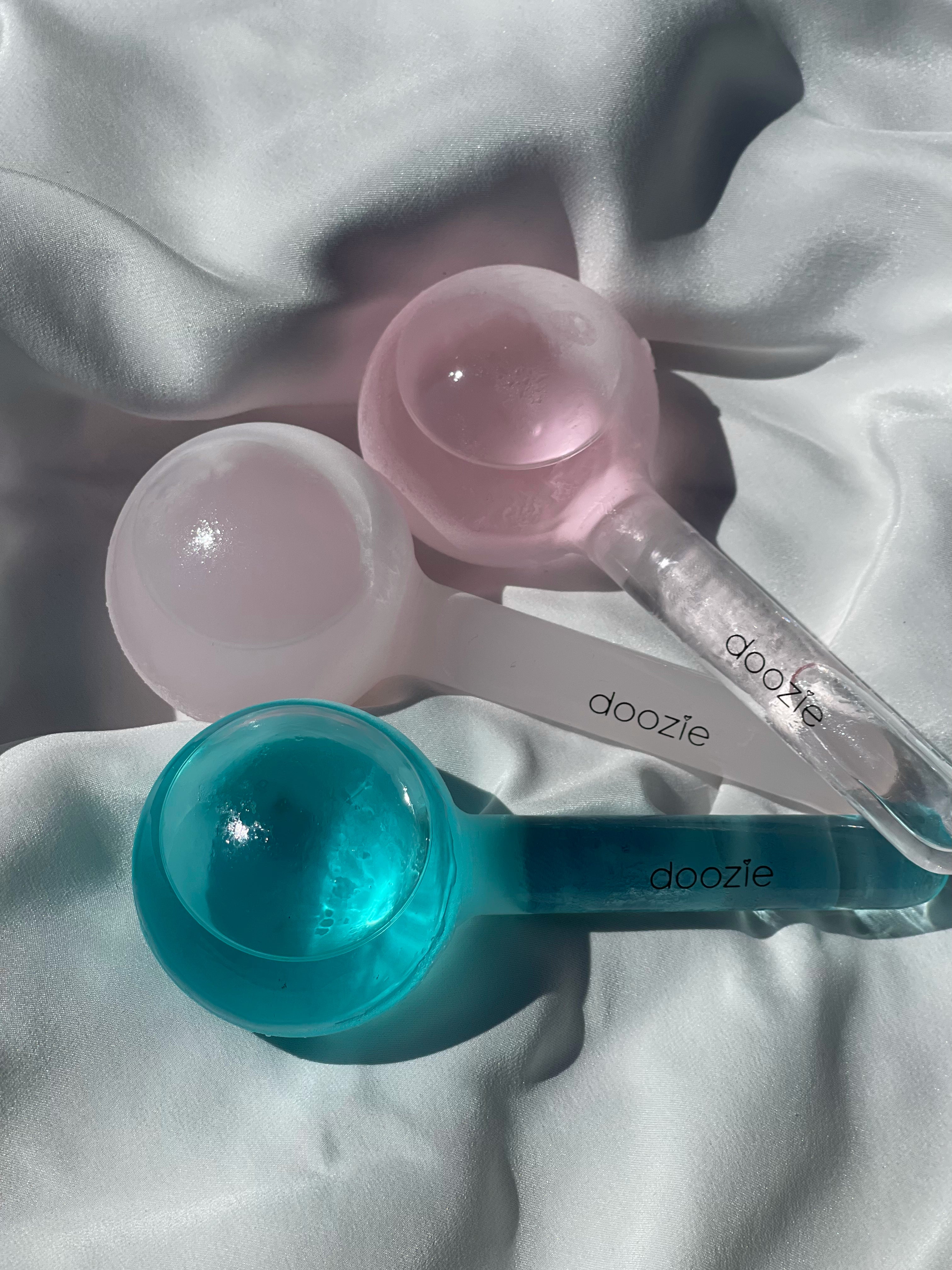 Doozie  Facial Ice Globes - Light Blue