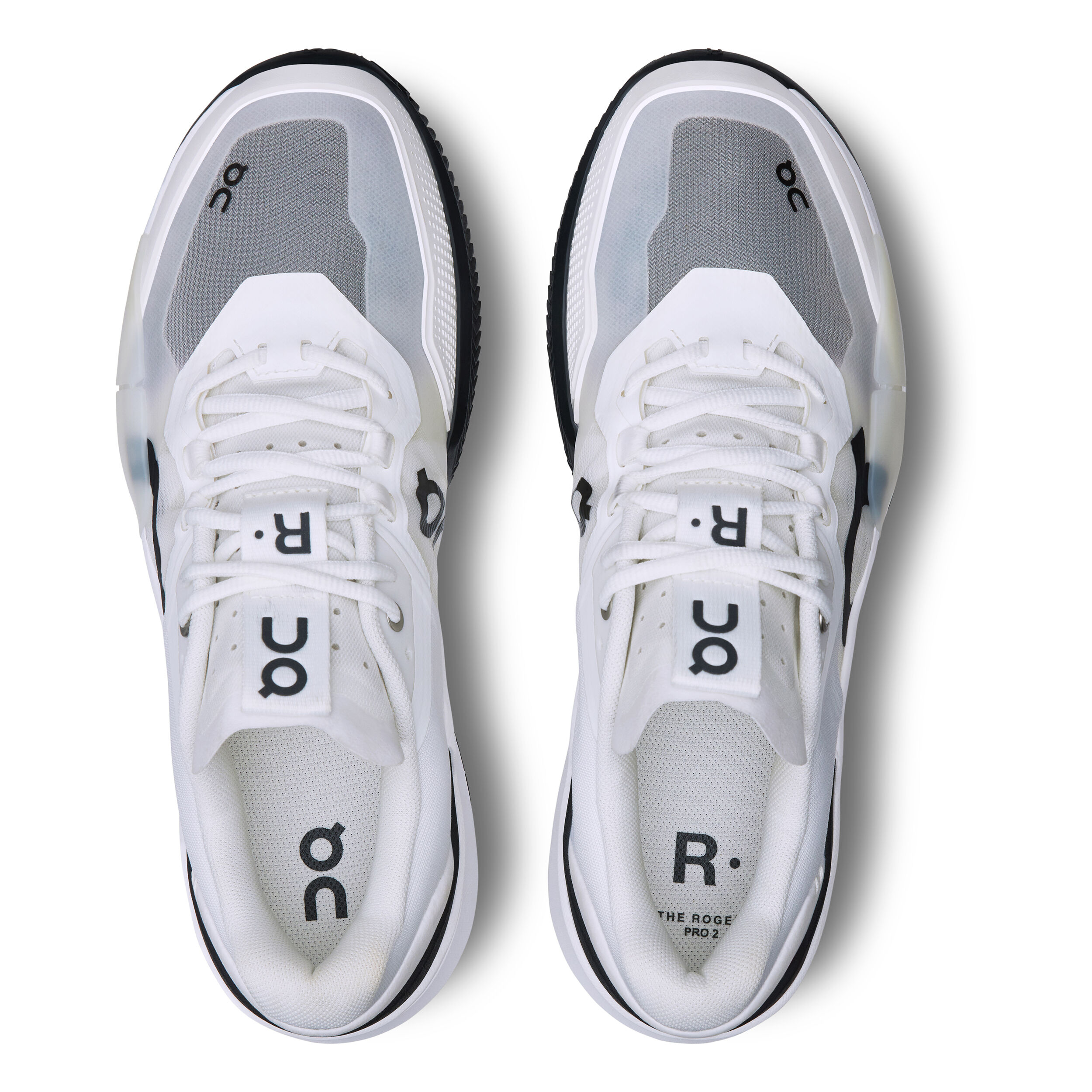 On The Roger Pro 2 Chaussure Terre Battue Hommes - Blanc , Noir
