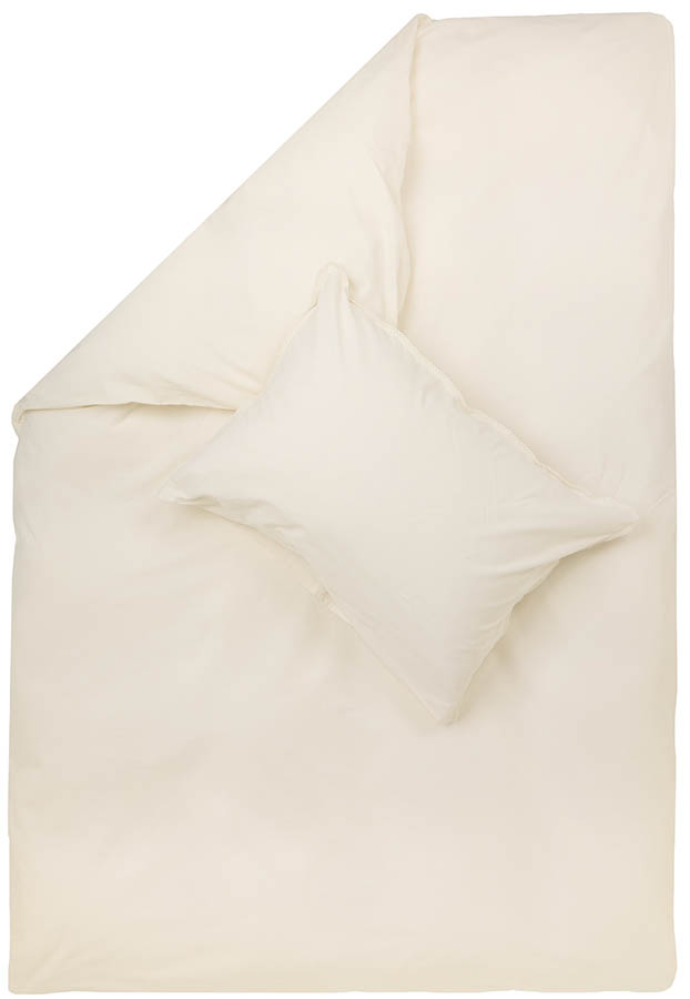 Marna hamp bomullsengesett 140x200 cream