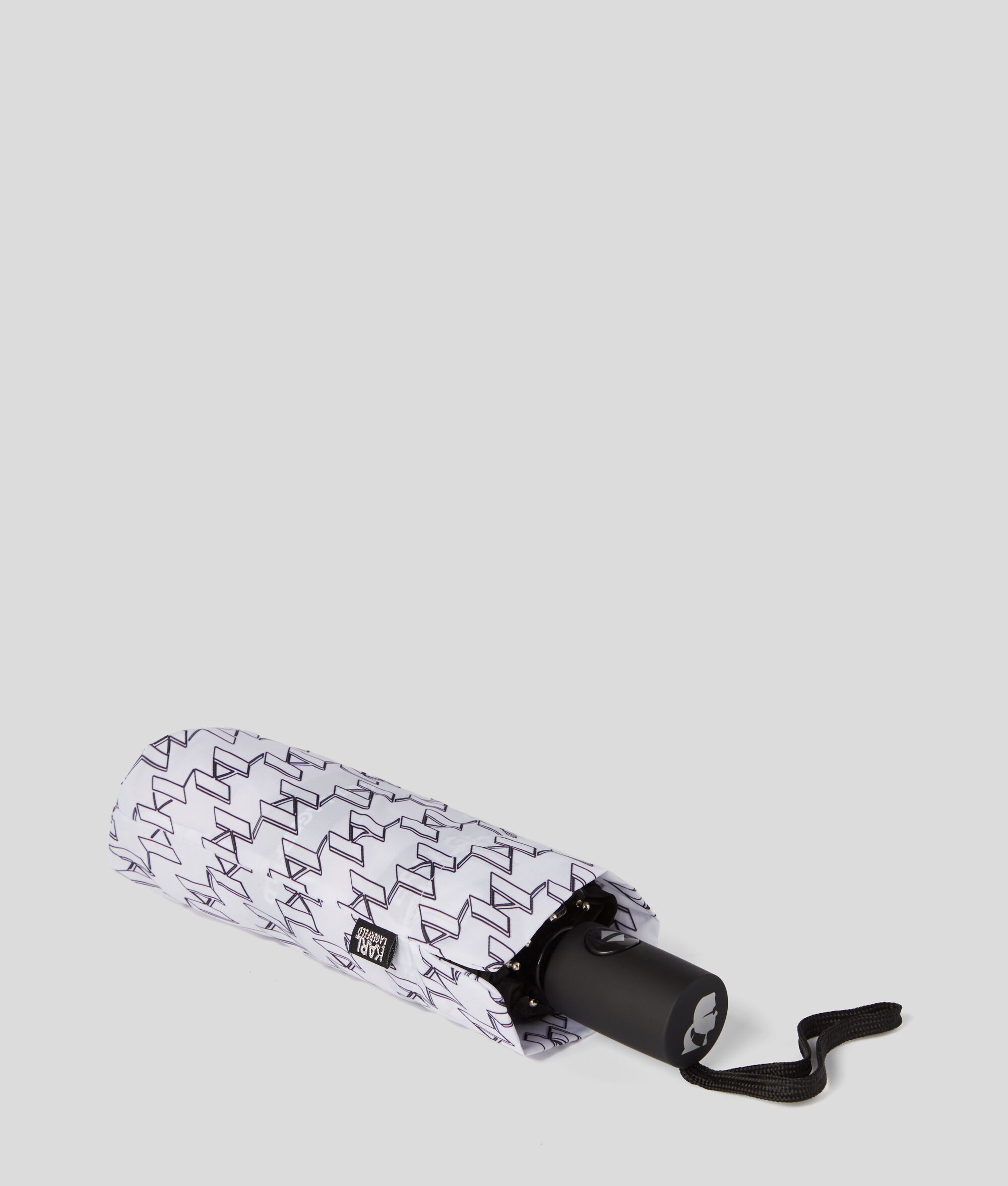 PARAPLUIE TRANSPARENT AVEC LOGO KARL