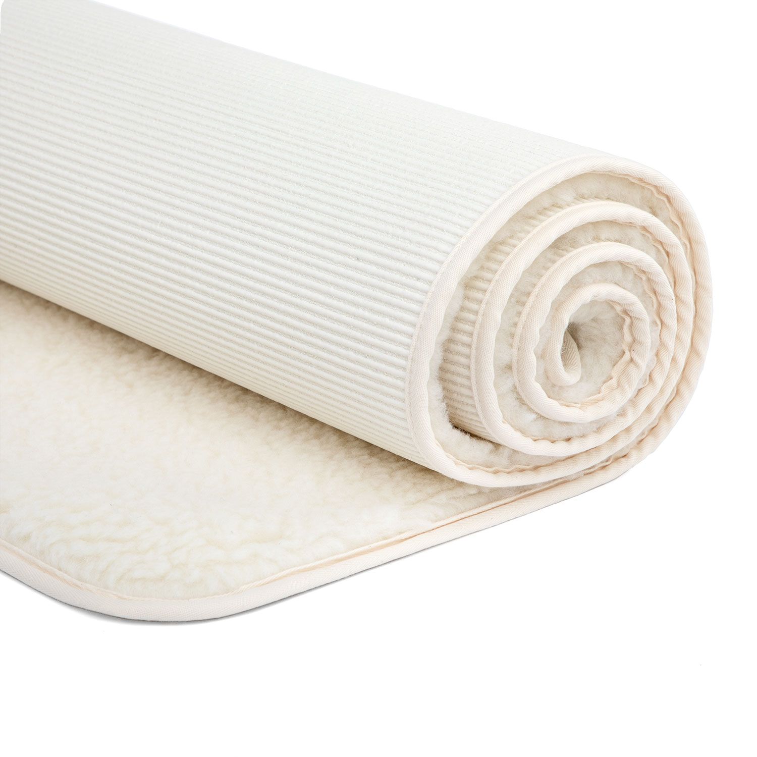 bodhi Schurwoll-Yogamatte SURYA Premium (umsäumt), extra-dick