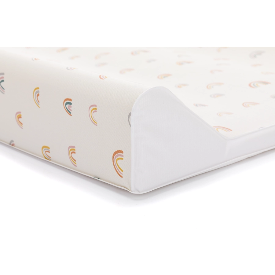 fillikid Wickelauflage 2-keil Rainbow Beige 50x65 cm