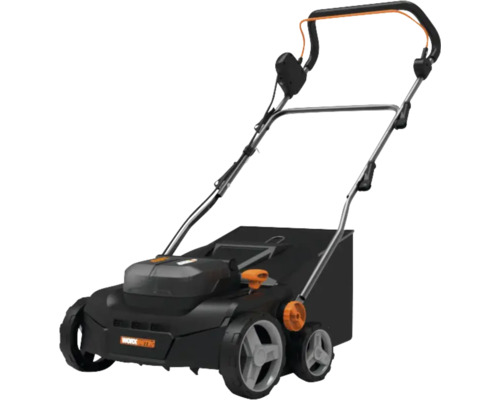 WORX Nitro 40V (2 x 20V) WG855E.9 2-in-1 snoerloze gazonbeluchter, borstelloze motor + GRATIS bonusartikel: 20V accu WA3644 (4,0Ah)