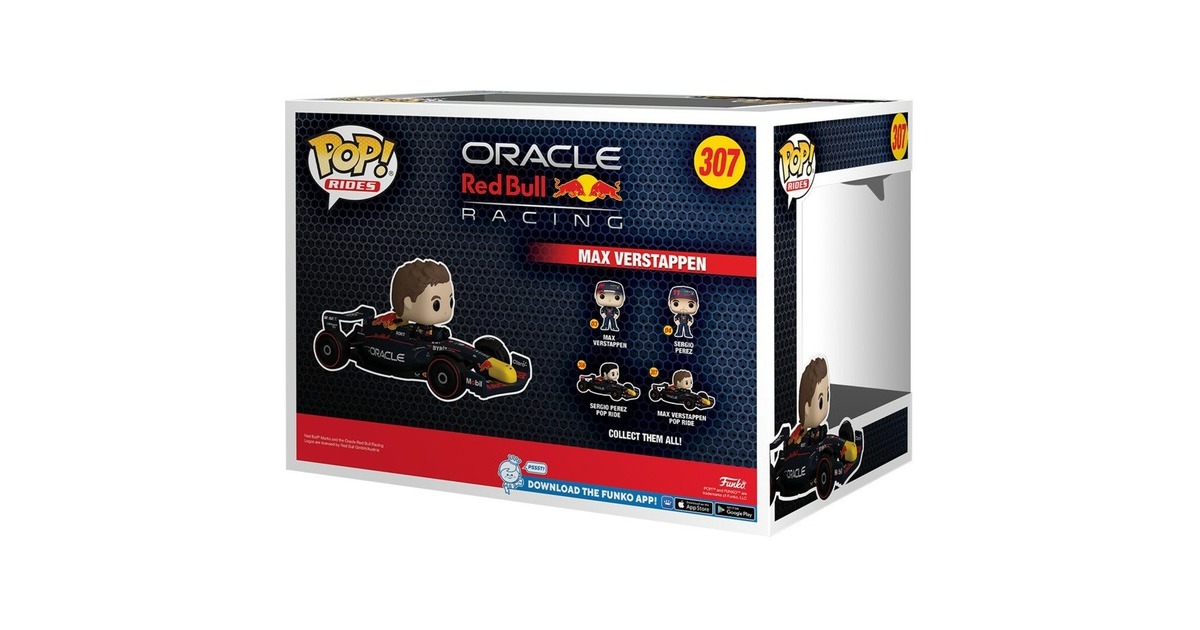 FunkoPop! Rides Super Deluxe: Formula 1 - Max Verstappen Speelfiguur