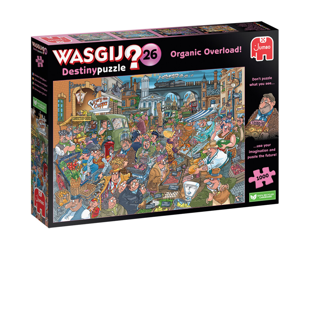 Jumbo Wasgij Destiny 26 Puzzel Barstensvol Bio! 1000 Stukjes