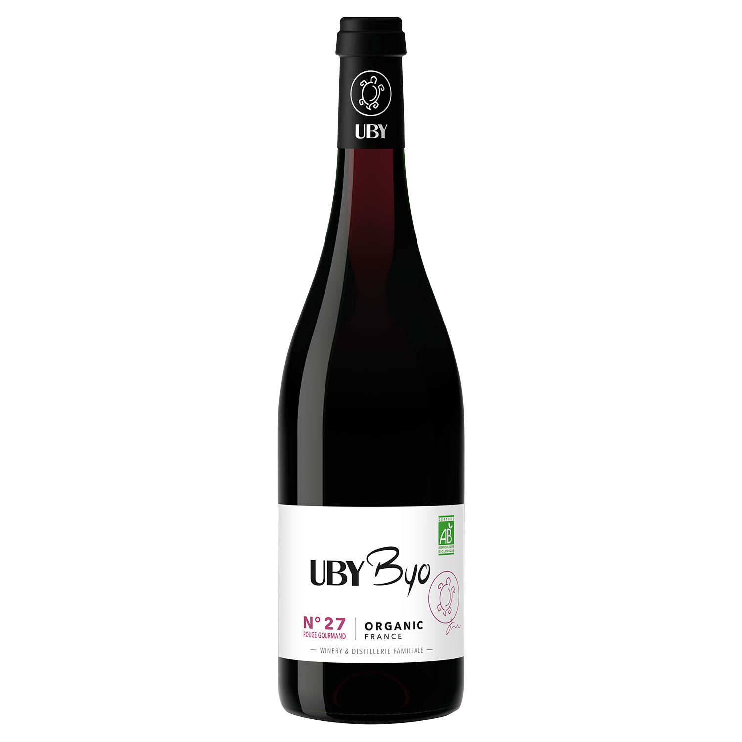 UBY Byo n°27 - vin rouge bio de Gascogne