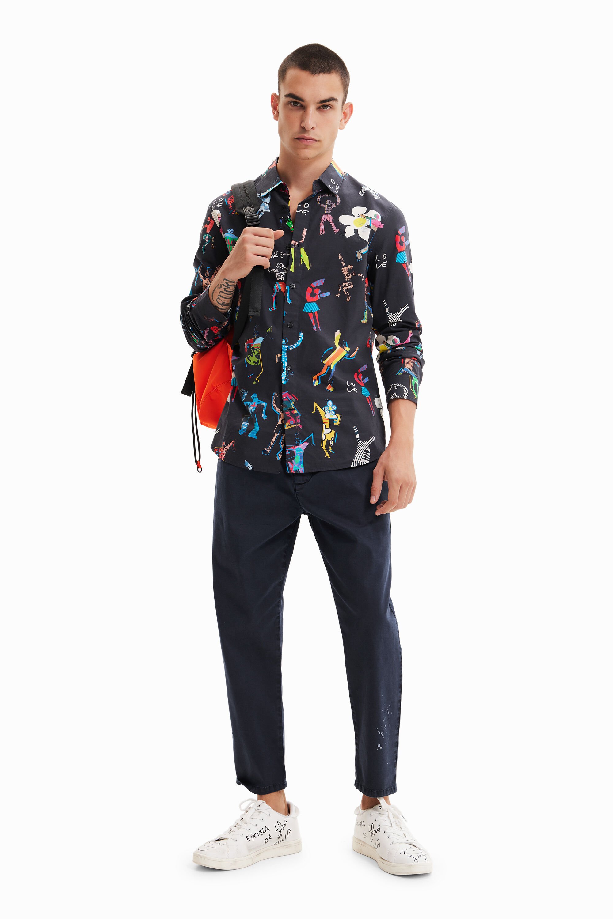 Chemise manches longues dancing