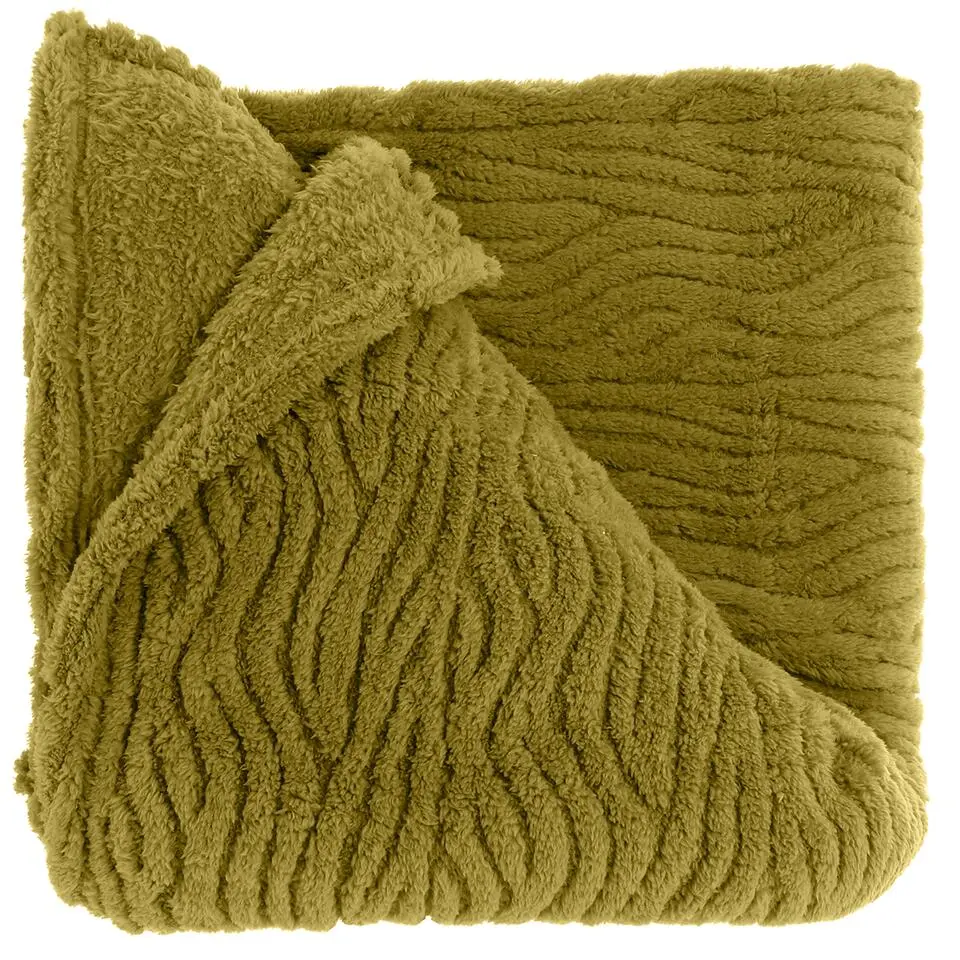 Unique Living - Plaid Clio 150x200cm - Moss Green