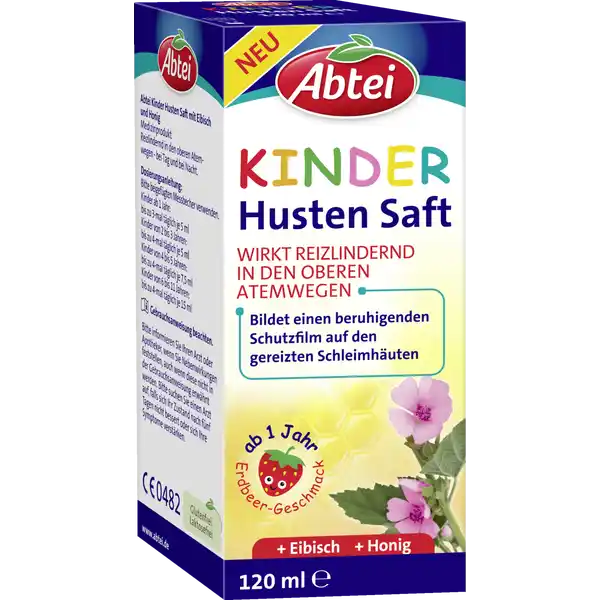 Kinder Husten Saft Eibisch und Honig