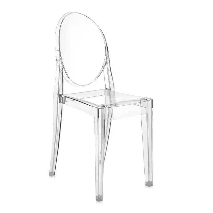 Kartell - Victoria Ghost Stuhl, bernstein