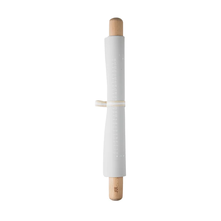 Rig-Tig by Stelton - Bake-It Teigrolle und Backunterlage, hellgrau