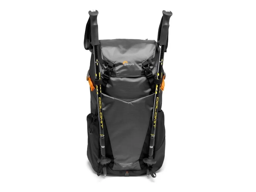 Lowepro Photo Sport BP 24L AW III (GY) - Rygsæk lille/mellem til digitalkamera med objektiver - grov - udendørs - 100 x 300D nylon, polyester - grå