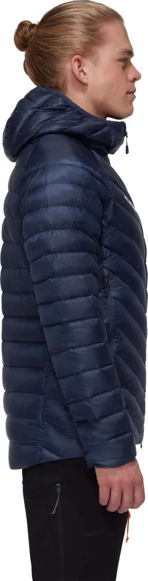 Mammut Men's Broad Peak In Hooded Jacket Marine-Black