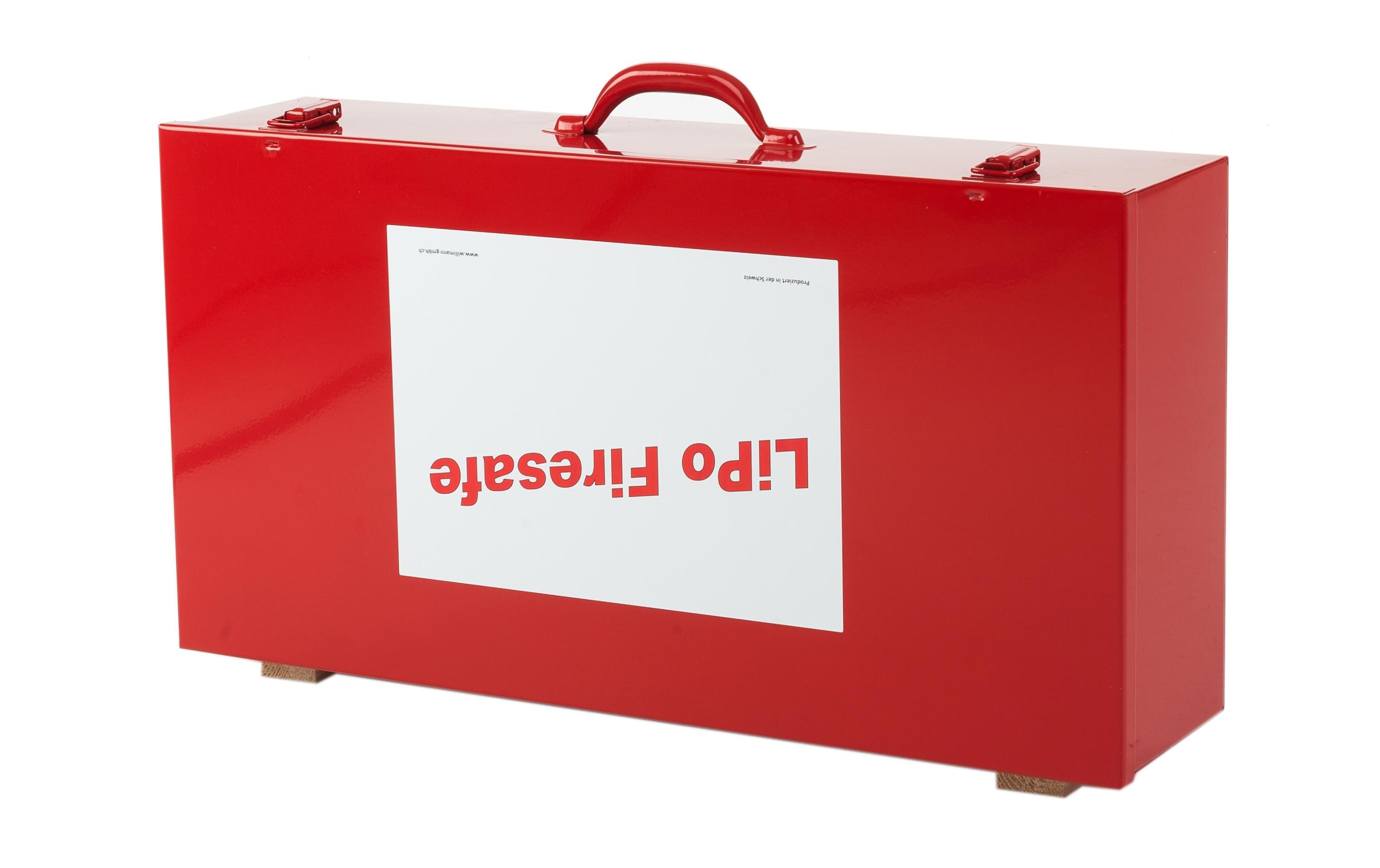LiPo-Firesafe Typ 03<br>Für sicheres Transportieren und Lagern von LiPo-Akkus