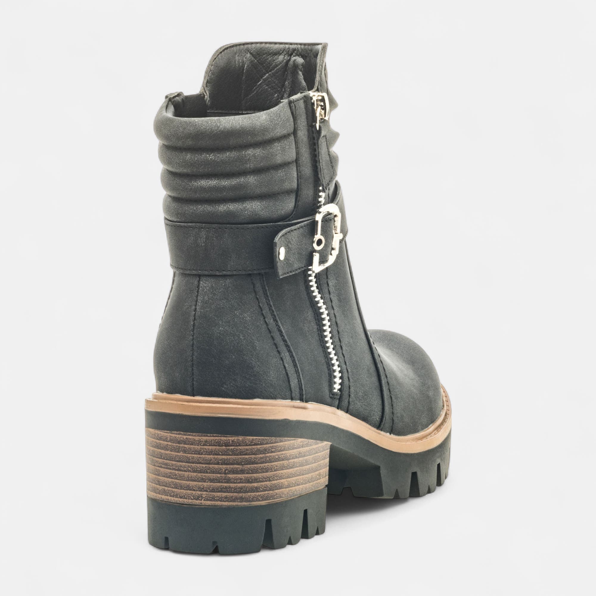 Boots à talon Femme noir