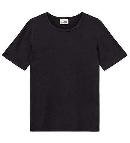 Sofie Schnoor T-Shirt - Nataliasy - Rib - Schwarz