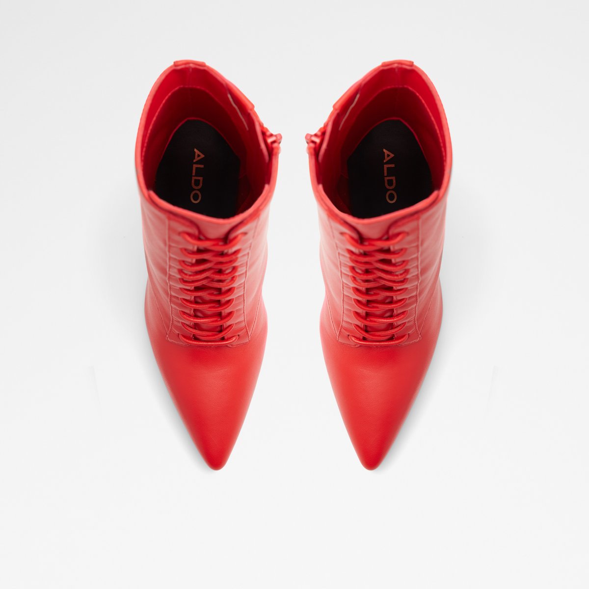 Began Red Women Dress boots