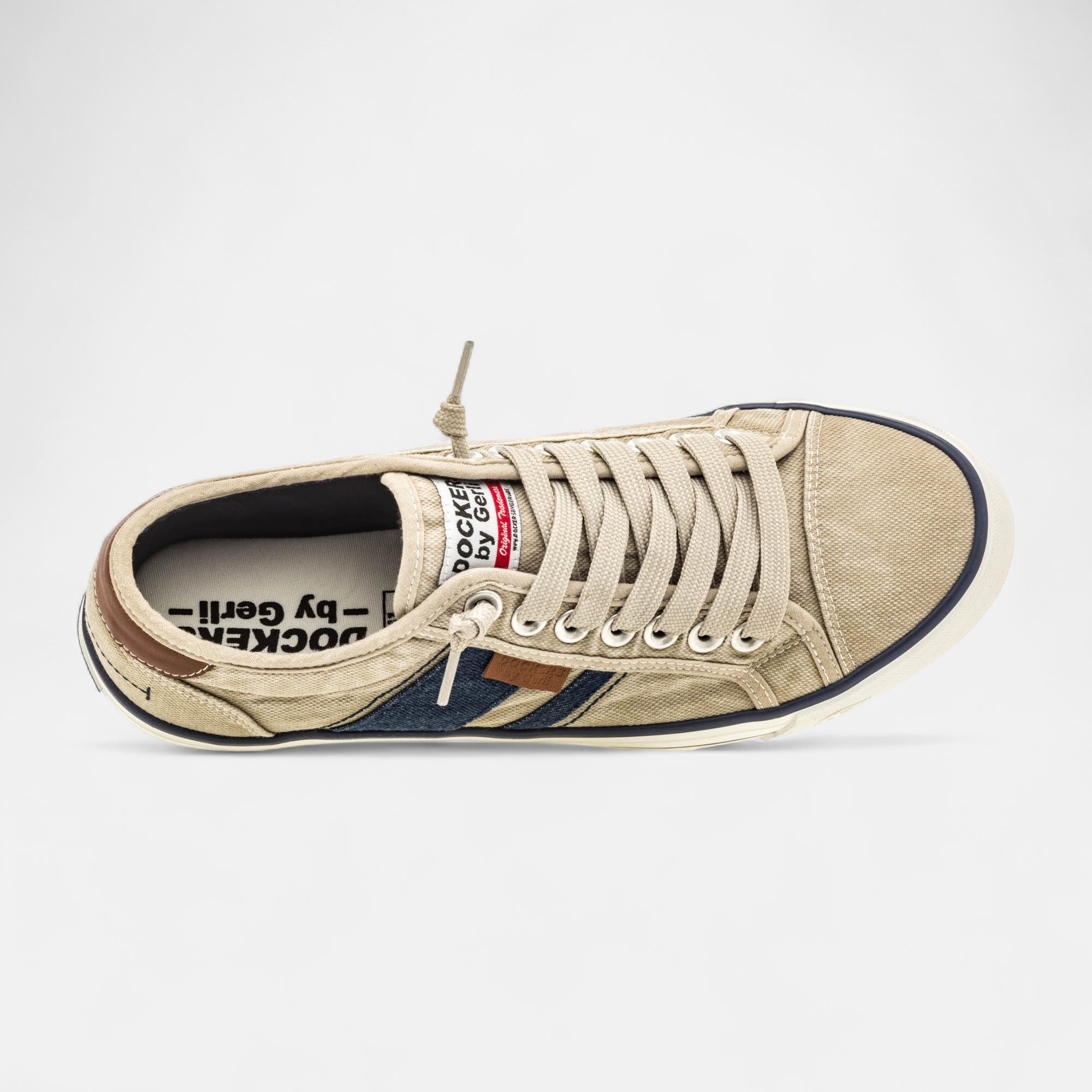 Baskets en toile Homme beige