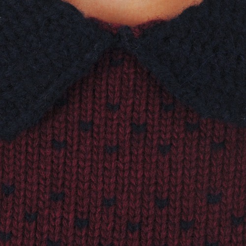 Manoush - TOP CROCHET CUR - Bordeaux