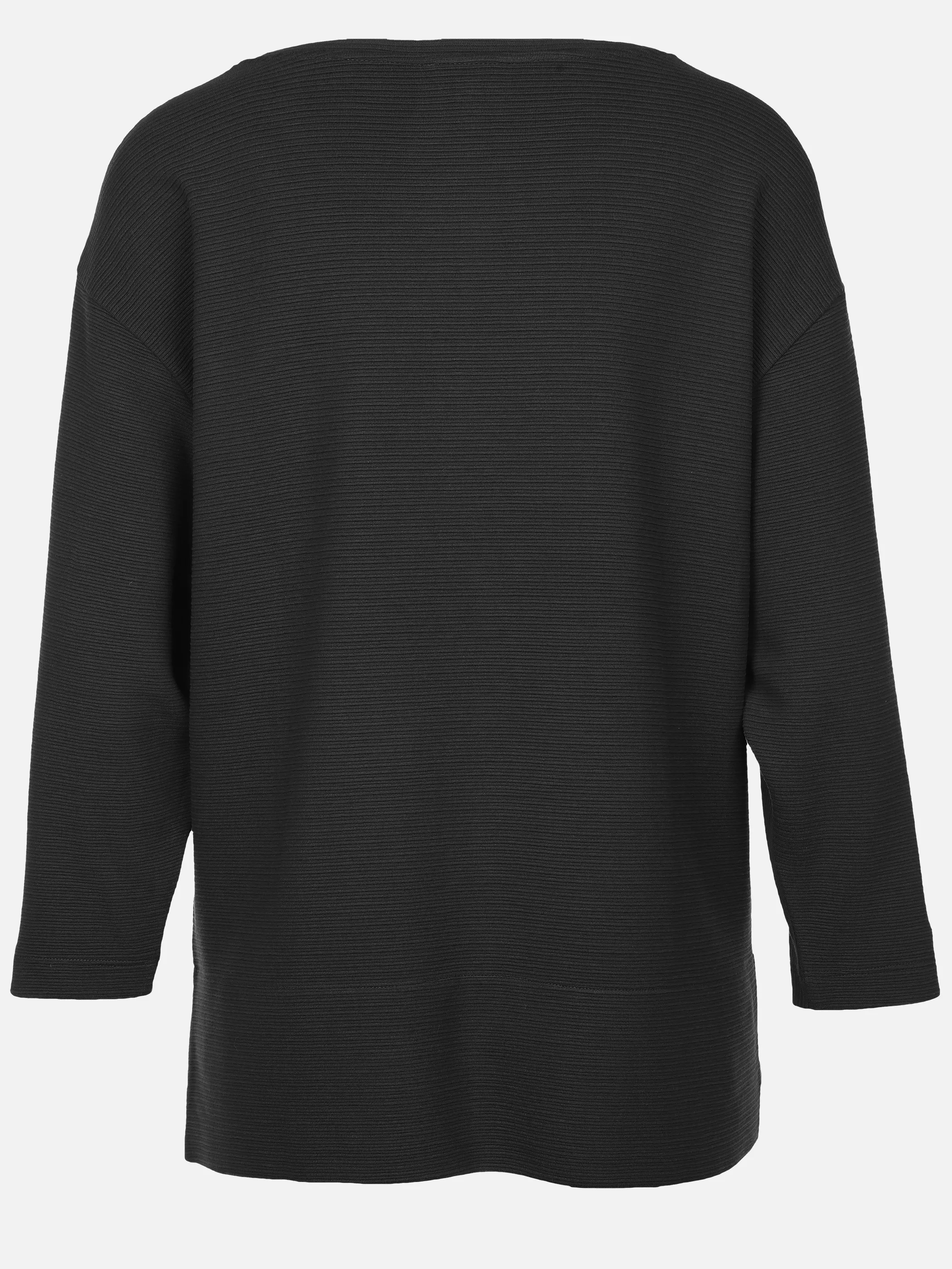 Damen Ottoman Shirt in Ripp-Optik