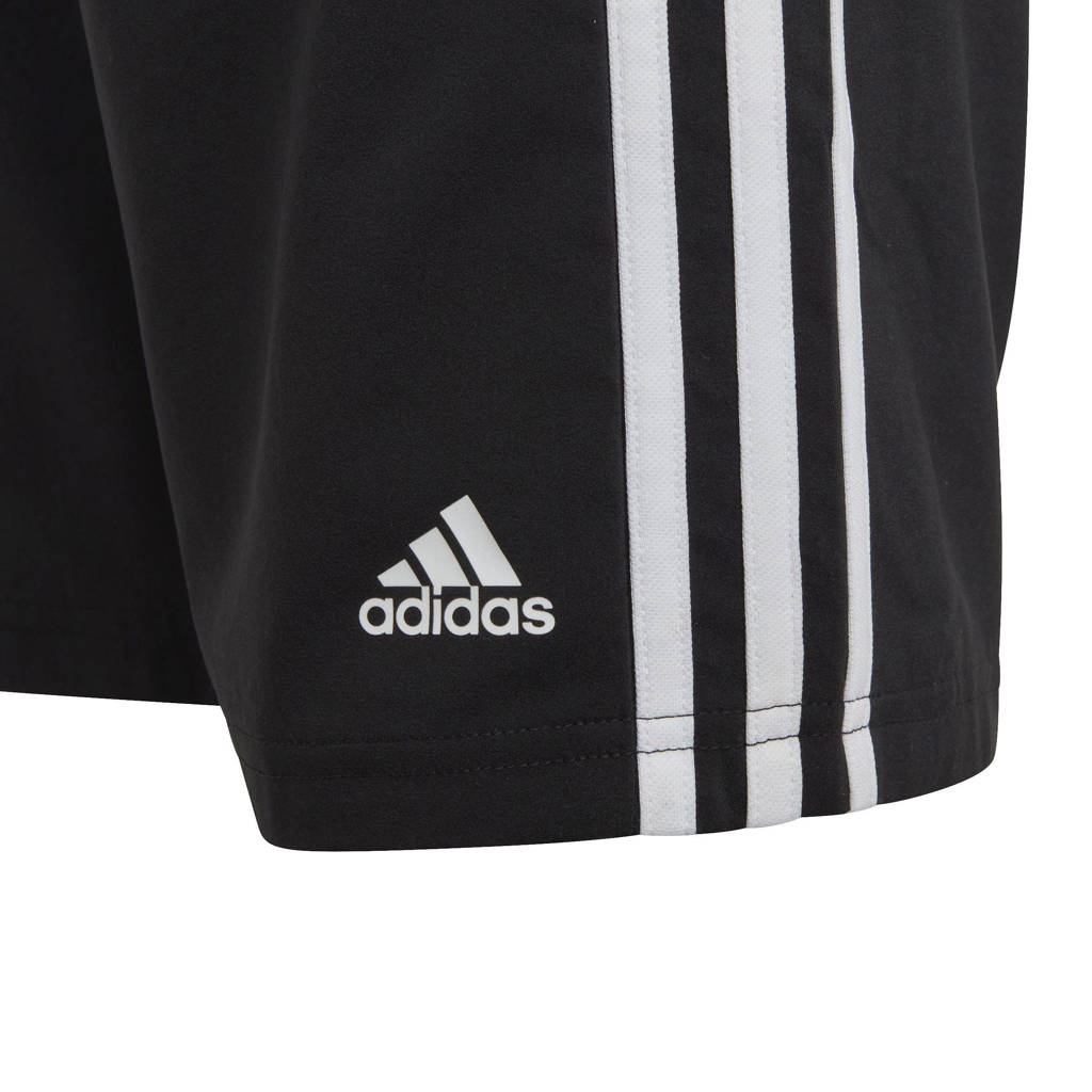adidas sportshort zwart/wit