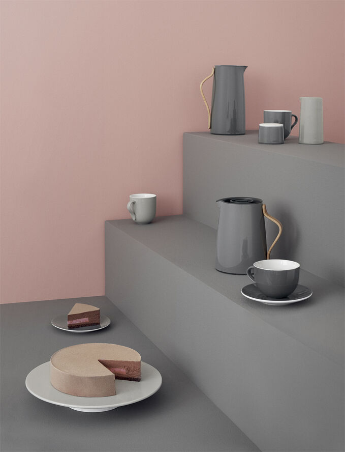 Stelton Emma termokande, te 1 l, grey Grey