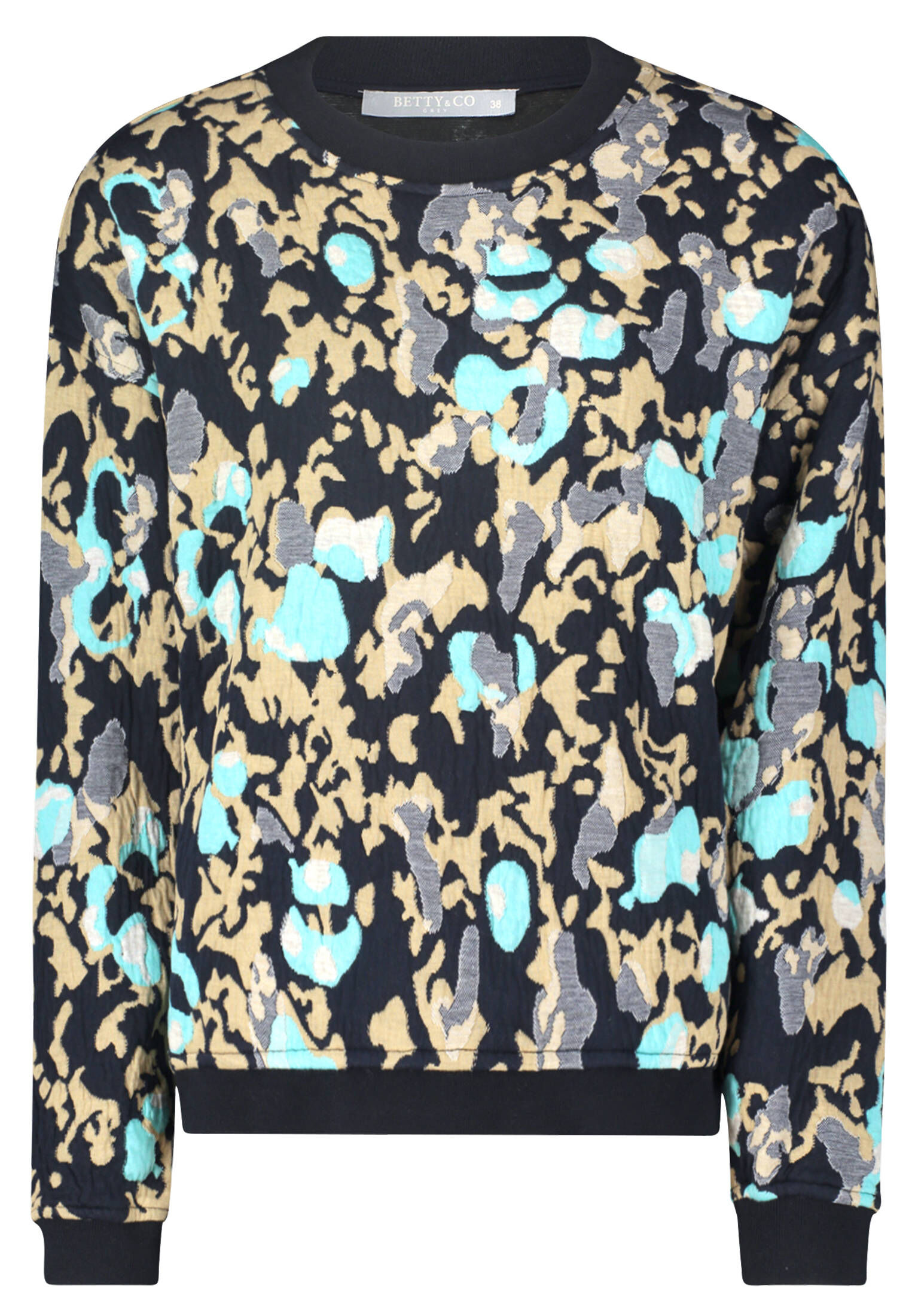 Betty & Co| Damen Sweatpullover mit Rundhalsausschnitt