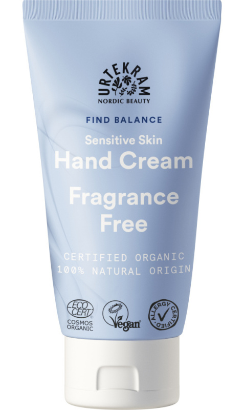 Urtekram Find Balance Handcream Gevoelige Huid 75ml