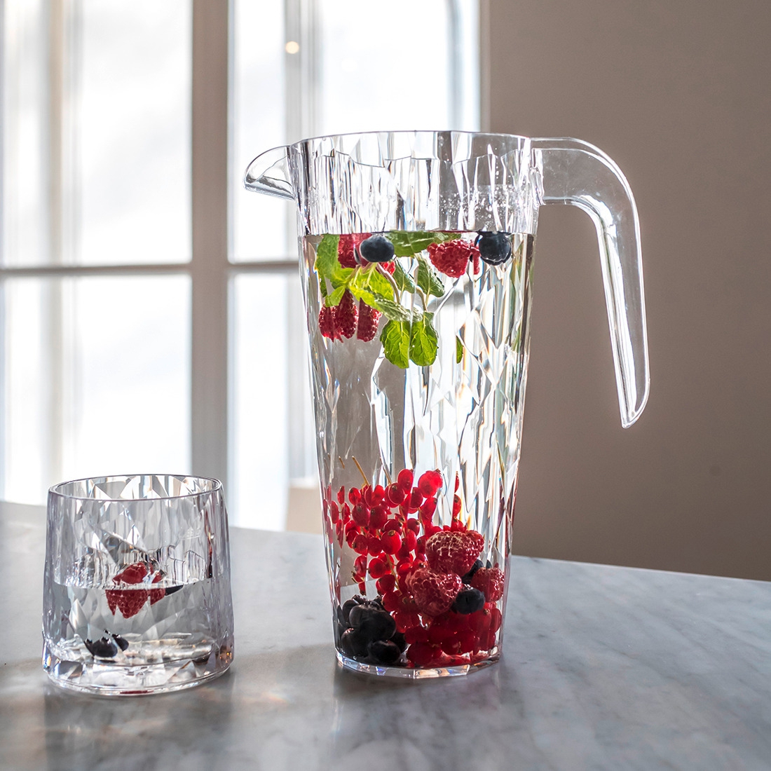 Koziol Superglas Kanne 1,5l CLUB PITCHER crystal clear