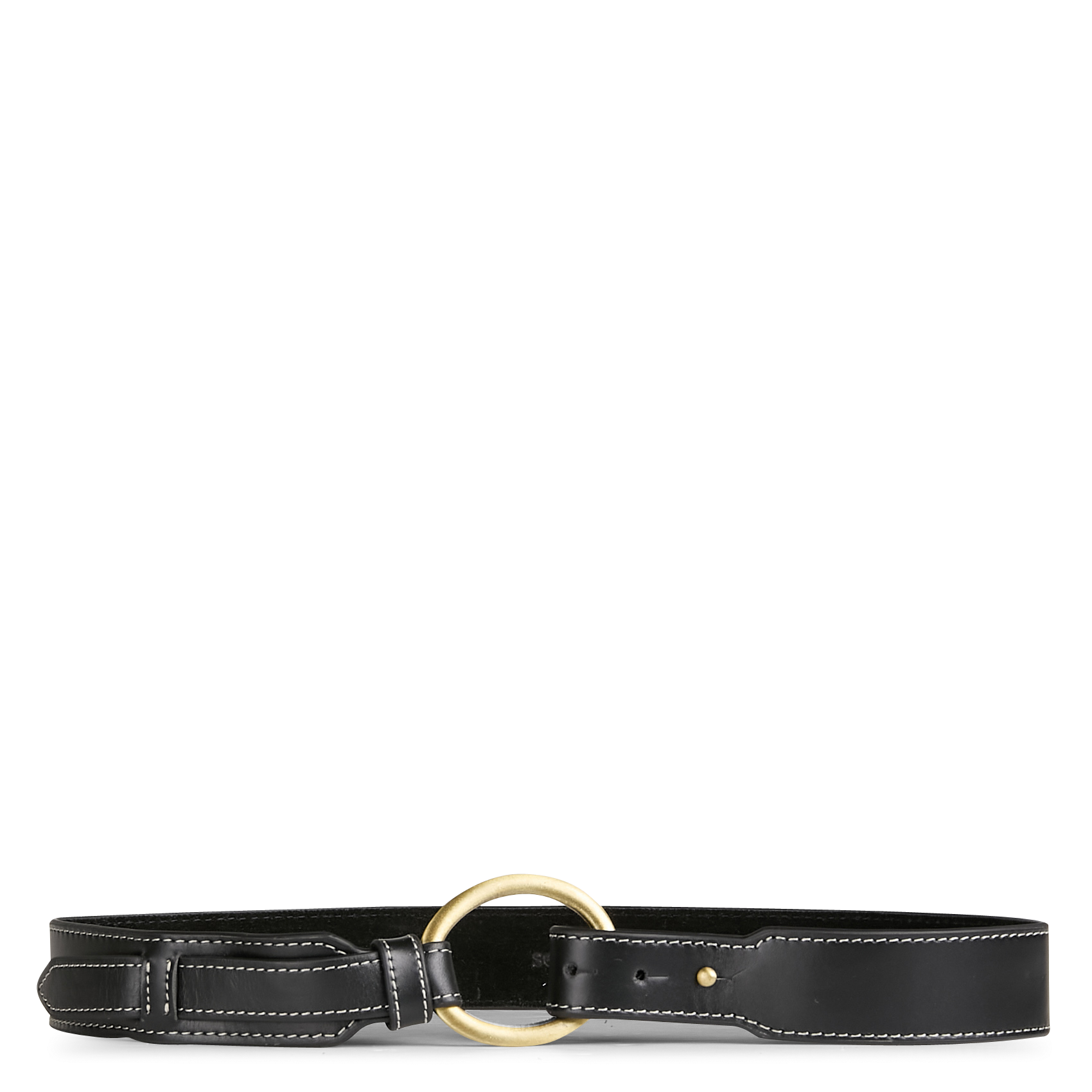 ANTONINO - Ceinture en cuir| Noir