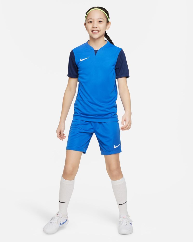 Maillot de football Nike Trophy V Bleu Royal pour enfant