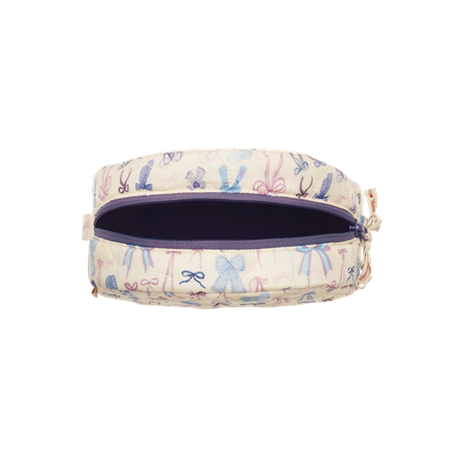 Maanesten Cute Bows Medium Makeuptaske, Off White
