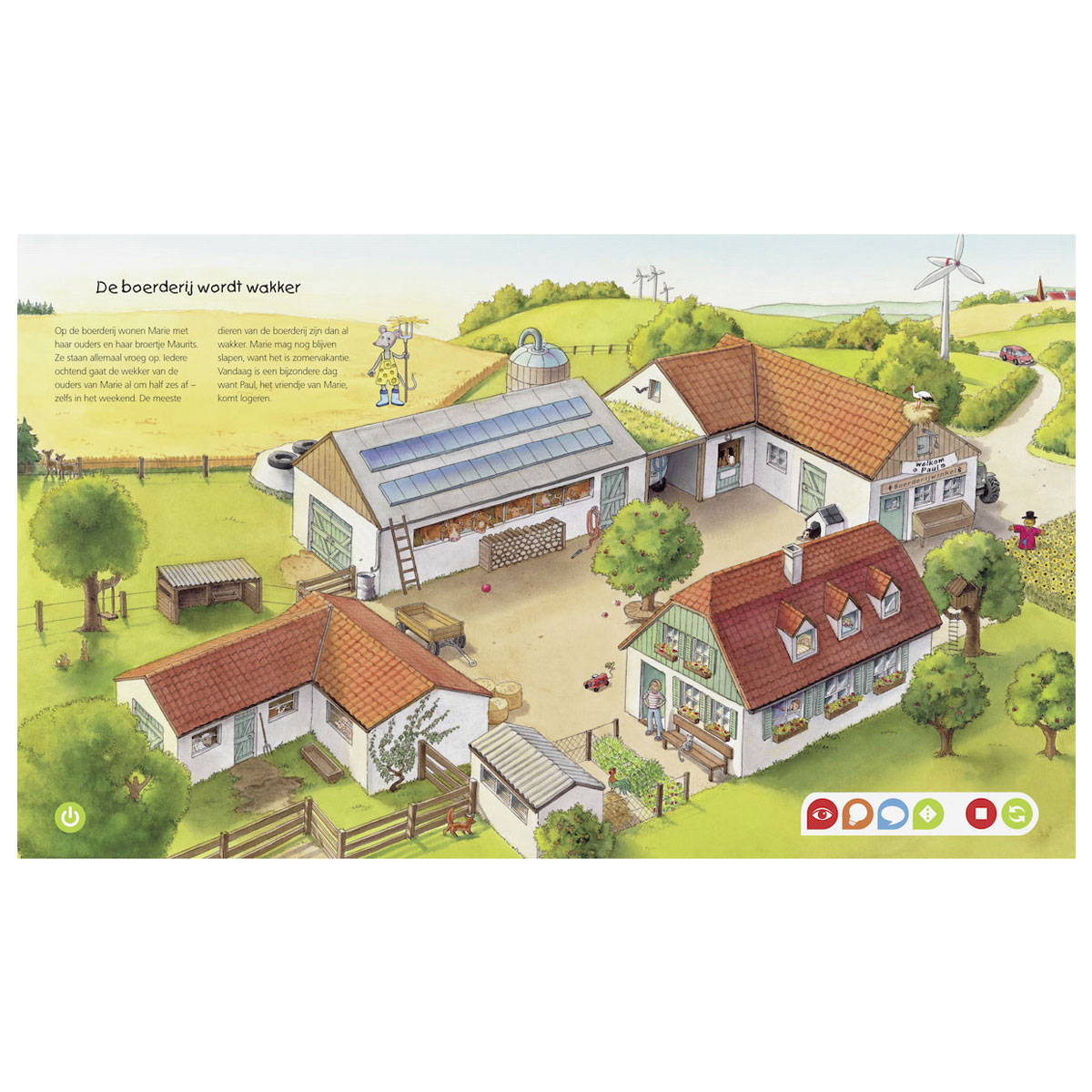 Tiptoi Starterset - Boek de Boerderij