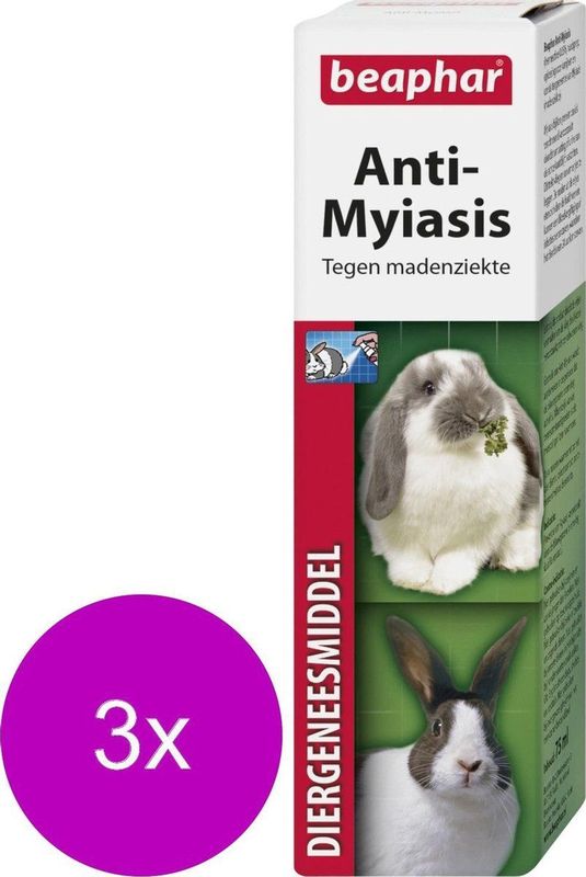 Beaphar - Anti-Myiasis Spray - 75 ml - Voor Konijnen