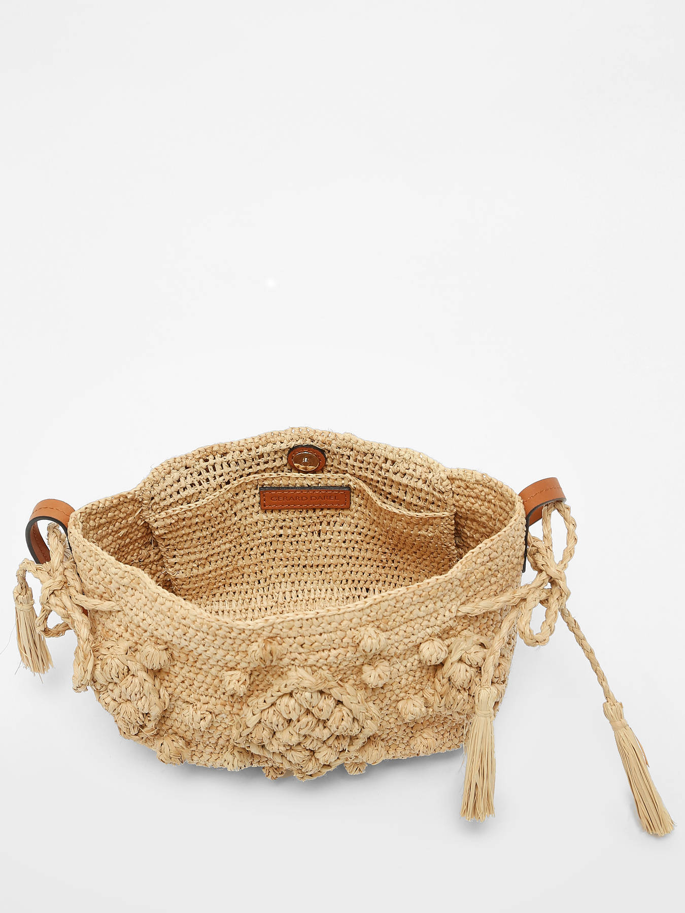 Sac bandoulire Mini 24H Raphia GERARD DAREL
