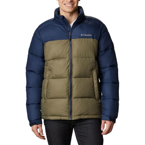 Doudoune ski COLUMBIA PIKE LAKE JACKET STONE GREEN, COLLEGIATE NAVY